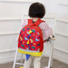 Backpack Cute Cartoon Dinosaur School Bags for Children(Red)