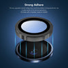 For Meizu 20 ENKAY Hat-Prince 9H Rear Camera Lens Aluminium Alloy Tempered Glass Film(Black)