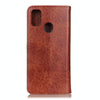For Alcatel 3X 2020 Magnetic Crazy Horse Texture Horizontal Flip Leather Case with Holder & Card Slots & Wallet(Brown)