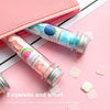 10pcs Disposable Portable Travel Tube Shape Boxed Confetti Soap Mini Soap Plate(Pig Baby Series)