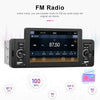 A3107 5 inches Car MP5 Wired CarPlay Universal Bluetooth Player With Microphone, Style: Standard+ 4 Lights Camera