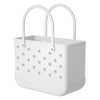 Outdoor EVA Hole Waterproof Bag Beach Bags(White)