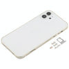iPhone 12 Back Housing Cover, SIM Tray, Buttons, Lens (White)