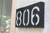 0.36W Solar Powered Wall Mount 6 LEDs Lighting Doorplate Lamp House Number Porch Lights with Solar Pannel(0)