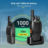 RETEVIS H777 16 Channels Compact Portable Handheld Walkie Talkie With Charging Base, Style: FRS