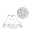 Outdoor Stainless Steel Toast Rack 4 Slice Toast Bread Pan Camping Barbecue Rack Foldable Bakeware