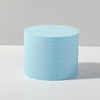 7.6 x 6cm Cylinder Geometric Cube Solid Color Photography Photo Background Table Shooting Foam Props (Light Blue)