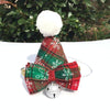 Pet Christmas Hat & Bow Tie Set - Dog/Cat Holiday Accessory