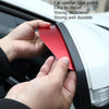 Car Rear View Mirror Rain Eyebrow Cover Catering Mirror Aluminum Alloy Rain Shield(Aluminum Alloy Black)