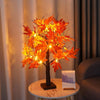 SJ-SD068 LED Maple Home Decoration Lights Christmas Party Lighted Tree, Style: Detachable Base