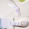 10 PCS/Lot Child Lock Protection Of Children Locking Doors For Children Safety Kids Plastic Lock(White)