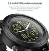 NX02 Sport Smartwatch IP67 Waterproof Support Tracker Calories Pedometer Smartwatch Stopwatch Call SMS Reminder(blue)