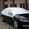 Car Half-cover Car Clothing Sunscreen Heat Insulation Sun Nisor, Plus Cotton Size: 4.7x1.8x1.5m