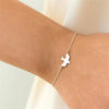 10 PCS Women Peace Dove Bracelets Extreme Simplicity Choker Bracelet(Silver)