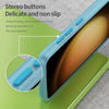 For Samsung Galaxy S23 5G MagSafe Frosted Translucent TPU + PC Full Coverage Phone Case(Blue)