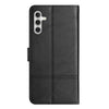 For Samsung Galaxy A16 4G / 5G Cowhide Texture Stitching Leather Phone Case(Black)