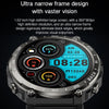 Bluetooth Talk Outdoor Pedometer Exercise Heart Rate Sleep Monitoring Smart Watch(Silver)