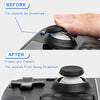 10pairs For Steam Deck / PS4 / PS5 / Switch / Xbox Gamepad Remote Stick Anti-Wear Ring