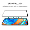 25 PCS 9H Surface Hardness 2.5D Full Glue Full Screen Tempered Glass Film For Xiaomi Redmi Note 9 Pro Max