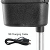 2 PCS Universal Car Wireless Qi Standard Charger PU Leather Wrapped Armrest Box Cushion Car Armrest Box Mat with Storage Box (Black)