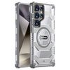 For Samsung Galaxy S25 Ultra 5G wlons Explorer Series PC Hybrid TPU MagSafe Magnetic Case(Grey)
