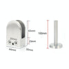 304 Stainless Steel Glass Fish Mouth Support Rod Fixing Clip with 14x100mm Rod, Specification: XL