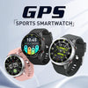 Outdoor GPS Sport Watch 1.32inch HD Round Screen Multi Sport Mode Smartwatch(Black)