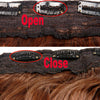 2# One-piece Seamless Five-clip Wig Long Straight Wig Piece