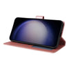For Samsung Galaxy S25 5G 3-Card Slots Multifunctional Leather Phone Case(Rose Gold)