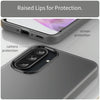 For Samsung Galaxy A36 5G Frosted Translucent TPU Hybrid PC Full Coverage Phone Case(Black)