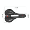 WEST BIKING Bicycle Riding Comfortable Silicone Saddle, Style: Emergency Ribbon