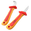 Resistant High Voltage Anti-Magnetic Insulated Plastic Tool, Style: Electrician Scimitar