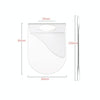 Acrylic Makeups Manicure Transparent Palette With Color Stick, Specification: Half-ring Plate+Stick