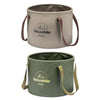 Naturehike NH20SJ040 20L PVC Outdoor Camping Foldable Water Storage Bucket (Coffee)