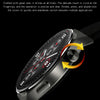 KT62 1.36 inch TFT Round Screen Smart Watch Supports Bluetooth Call/Blood Oxygen Monitoring, Strap:Steel Strap(Silver)
