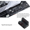 10 PCS 3.0 19P 20P Motherboard Male To Female Extension Adapter, Model: PH19A(Balck)