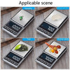 Kitchen Stainless Steel Mini Portable Scale High Precision Jewelry Scale Electronic Scale, Specification: 500g/0.1g