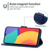 Leather Phone Case For Alcatel 1S 2021(Blue)