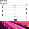 LED Plant Lamp Household Full Spectral Filling Hard Lamp Strip, Style: 30cm 12 Head(Pink Light EU Plug)