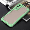 For Samsung Galaxy S22+ 5G Armor Glaze PC Hybrid TPU Phone Case(Green)