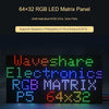 Waveshare RGB Full-color LED Matrix Panel, 5mm Pitch, 64x32 Pixels, Adjustable Brightness(25848)