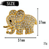 Metal Rhinestone Elephant Car Air Vent Aromatherapy Clip(Silver)
