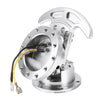 Car Tilt Racing Steering Wheel Quick Release Hub Kit Adapter Body Removable Snap Off Boss Kit(Silver)