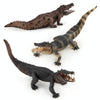 3 PCS / Set  Simulation Crocodile Model PVC Wild Animal Static Decoration Toy