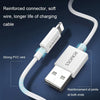 ROMOSS CB12 2.4A Mobile Phone USB Charging Data Cable for iPhone, Length: 1.5m