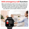 ET570 1.96 inch Color Screen Smart Watch Silicone Strap, Support Bluetooth Call / ECG(Pink)