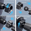 BUDK Triangle Gravity Sensor Car Phone Bracket Car Air Vent Navigation Holder, Model: Suction Cup Base Model