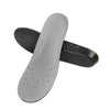 Shock Absorption Thickening Slow Rebound Soft and Comfortable Wicking Insole, Size:S(Black Background Suede Gray)