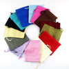 50 PCS Multi size Linen Jute Drawstring Gift Bags Sacks Wedding Birthday Party Favors Drawstring Gift Bags, Size:7x9cm(Purple)