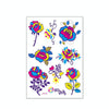 Fluorescent Face Waterproof Environmental Protection Tattoo Stickers Nightclub Bar Flower Arm Stickers(OHB-001)